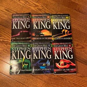 Stephen King The Green Mile Book Set